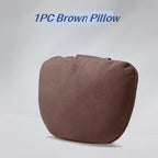 Car Neck Pillow Car Seat Headrest Pillow Auto Memory Cotton Protector Cushion for Universal Car Head Support for Gaming Chair