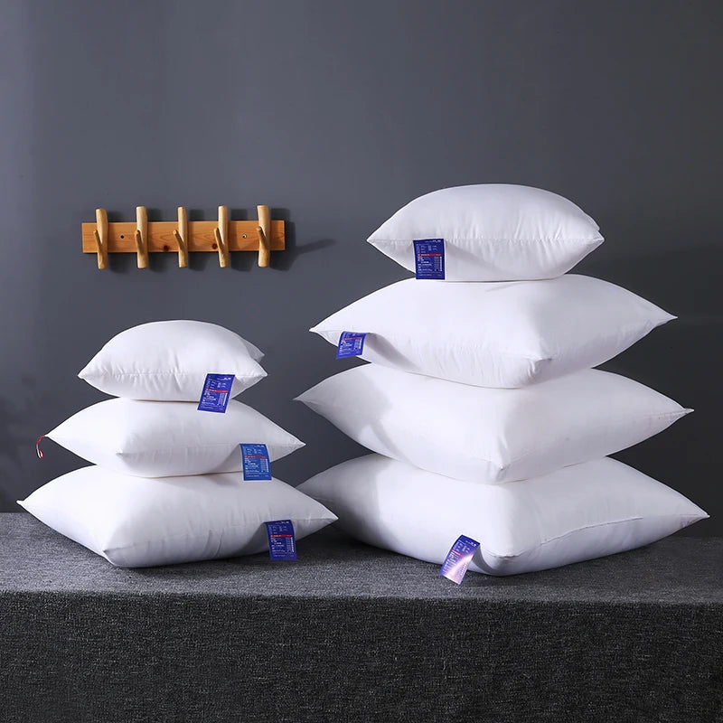 Home Cushion Inner Filling White Decorative Pillow Core for Sofa Car Office Soft Cushion Insert 45X45 14/16/18/20/22/24 Inch