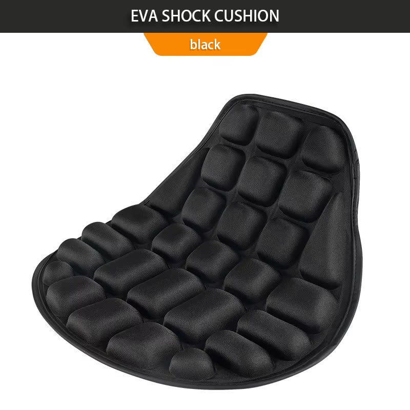 SEAMETAL Motorcycles Seat Cover Cushion Black EVA Foam Soft Comfortable Seat Cushion Universal for Motorbike Electric Bike